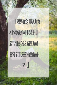秦岭腹地小城何以打造银发旅居的诗意栖居？
