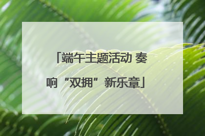 端午主题活动 奏响“双拥”新乐章