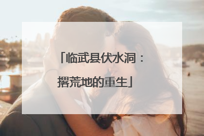 临武县伏水洞：撂荒地的重生