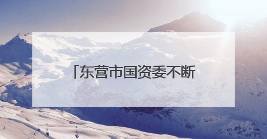 东营市国资委不断提升依法履职水平 为国资国企高质量发展提供坚实保障