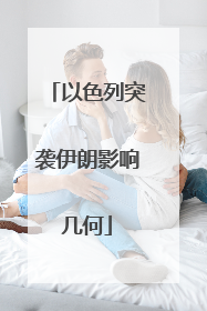 以色列突袭伊朗影响几何