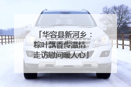 华容县新河乡：粽叶飘香传温情 走访慰问暖人心