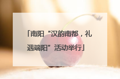 南阳“汉韵南都，礼遇端阳”活动举行