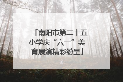 南阳市第二十五小学庆“六一”美育展演精彩纷呈
