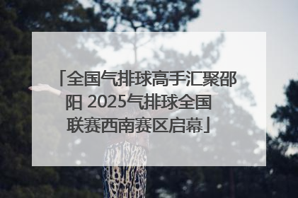 全国气排球高手汇聚邵阳 2025气排球全国联赛西南赛区启幕