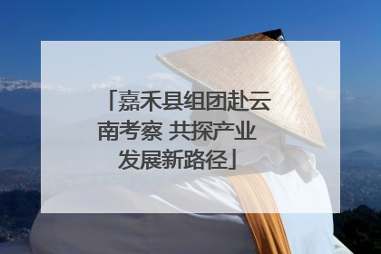 嘉禾县组团赴云南考察 共探产业发展新路径