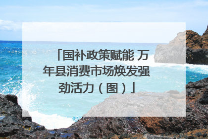国补政策赋能 万年县消费市场焕发强劲活力（图）