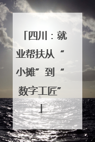 四川：就业帮扶从“小摊”到“数字工匠”