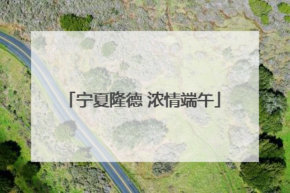 宁夏隆德 浓情端午