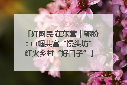好网民·在东营｜郭盼：巾帼共富“馒头坊” 红火乡村“好日子”