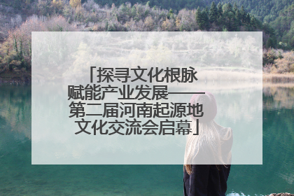 探寻文化根脉 赋能产业发展——第二届河南起源地文化交流会启幕