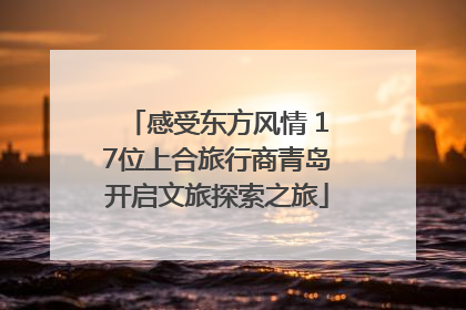 感受东方风情 17位上合旅行商青岛开启文旅探索之旅