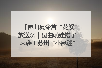 昆曲夏令营“花絮”放送⑦｜昆曲萌娃搭子来袭！苏州“小昆迷”姐弟期待同台演绎“姑苏水磨调”