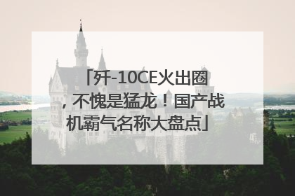歼-10CE火出圈，不愧是猛龙！国产战机霸气名称大盘点