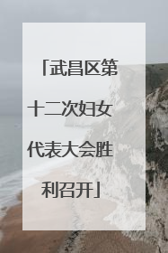 武昌区第十二次妇女代表大会胜利召开