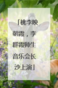 桃李映朝霞，李群霞师生音乐会长沙上演