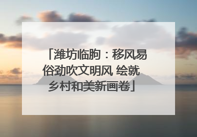 潍坊临朐：移风易俗劲吹文明风 绘就乡村和美新画卷