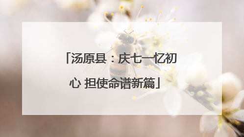 汤原县：庆七一忆初心 担使命谱新篇