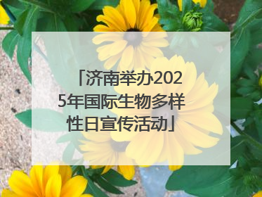 济南举办2025年国际生物多样性日宣传活动
