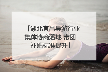 湖北宜昌导游行业集体协商落地 带团补贴标准提升