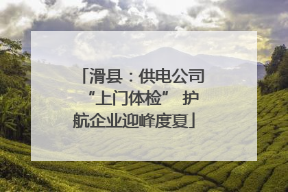 滑县：供电公司“上门体检” 护航企业迎峰度夏