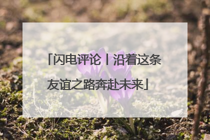闪电评论丨沿着这条友谊之路奔赴未来