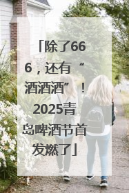 除了666，还有“酒酒酒”！2025青岛啤酒节首发燃了