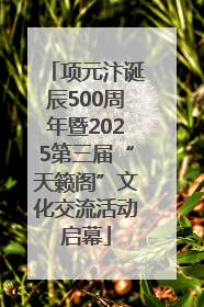 项元汴诞辰500周年暨2025第三届“天籁阁”文化交流活动启幕