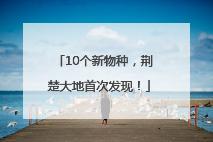 10个新物种，荆楚大地首次发现！